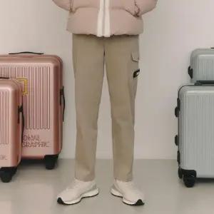 [내셔널지오그래픽](본점)N223WPT070 여성 세미 와이드 치노 팬츠