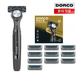 도루코 페이스 3D모션 파워 대용량 기획세트 (면도핸들 1 + 면도날 11입)