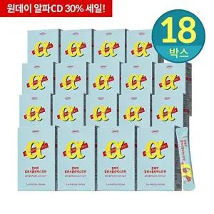 [데이즈온][30프로 기간세일]원데이 알파시클로덱스트린 알파CD18박스(3g*14포*18박스)