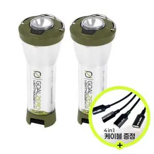 [국내공식밴더] 골제로 라이트하우스 마이크로 랜턴 올리브그린 (2개 + 4포트 케이블 SET) /정품 -hsm