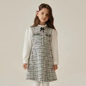 DAKS KIDS 닥스키즈 져지 믹스 트위드 원피스 블랙 DVF25NA51M BK_P402855271 94517