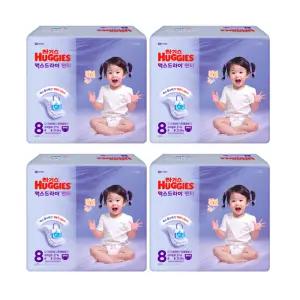 하기스 2025 맥스드라이 팬티 8단계 (공용) 27매 4팩