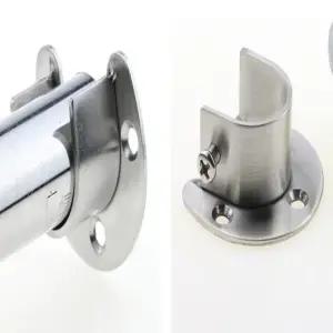 스텐 옷장 U자 봉걸이 1P 받침대 옷걸이봉 지지대