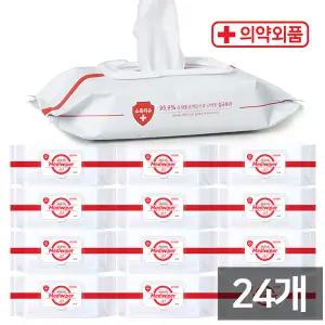 메디와이퍼 손소독티슈 80매x24개 의약외품 물티슈