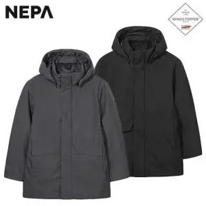 겨울용 남성 벤투스 고어텍스 윈드스토퍼 후디 미드 구스 다운 자켓 - 7L72062