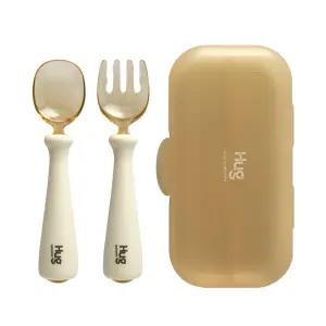 마더케이 허그 PPSU 처음 스푼 포크 세트 (케이스 포함) 1개