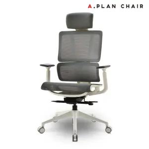 P7 에어 화이트쉘 요추 메쉬의자(PWA790)