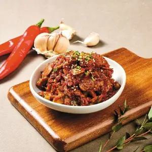 [식탁메이트]전남 여수 여자만 꼬막으로 만든 양념 꼬막장 150gx3팩