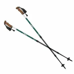 LEKI 레키 트레일 3단 등산 스틱 지팡이 폴대 딥그린 65420211