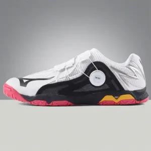 미즈노 탁구화 웨이브 메달 보아 (바리톤블루 X 칼립소코랄) 81GA201231