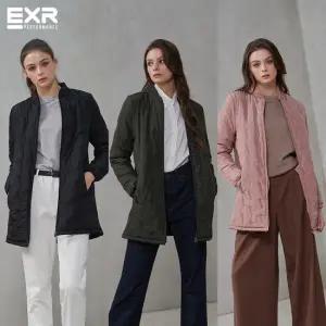 여성 EXR 레이저 웜 퀼팅 점퍼 EXJ41JP51