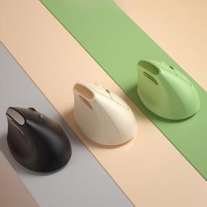 BOW 인체공학 버티컬 무선 마우스 보호 사무용 블루투스 손목 저소음