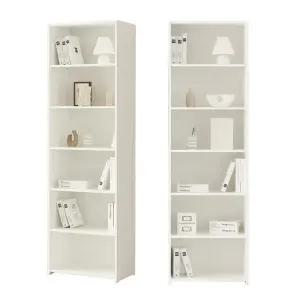 BC9001 레아 6단 책장 수납장 600 오픈형)