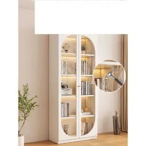 조명 진열장 책장 보관함 거실 유리문 주류 수납장