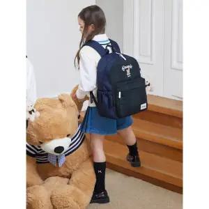 [BEANPOLE KIDS] 체크 곰돌이 백팩 세트  그린 (PS00136928M)