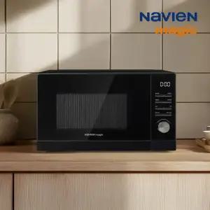 23L 플랫형 다이얼+버튼식 전자레인지 MWR-1512EF 블랙