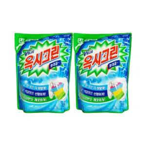 옥시크린 분말형 표백제 2.5kg X2개