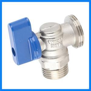 앵글 스톱 밸브 G1/2 DN15 수나사 X G3/4 DN20 수나사 황동 쿼터 턴 볼 밸브