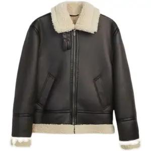 남성 시어링 양털 무스탕 재킷 겨울 아우터 루즈핏 양모 스탠드 칼라