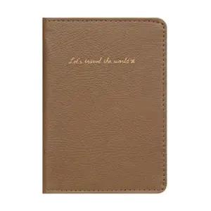 프리미엄 브라운 여권케이스 트래블 (WFJ7HBY)