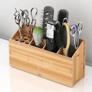 바버샵 미용실 보관함 수납 거치대 츄레이 가위 정리대