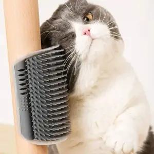 PET 고양이 브러쉬 코너 부착 셀프 (특가) (WFKE4N4)