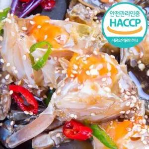 인천 간장게장 하프절단 4kg 100알배기 특품 프리미엄 간장 꽃게장 8미 (16조각)