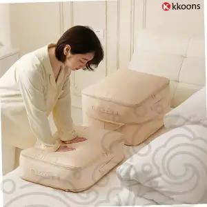 이불압축팩 진공압축 의류보관 파우치 겨울옷정리 침구수납 압축가방