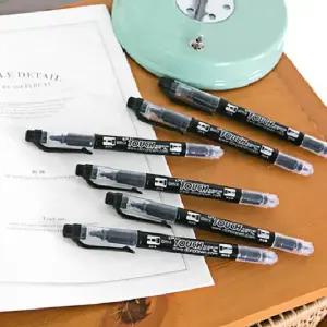 컴퓨터 사인펜 양면 굵은촉