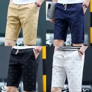 슬림핏FIB 남성반바지 여름 남성바지 면바지 밴딩팬츠