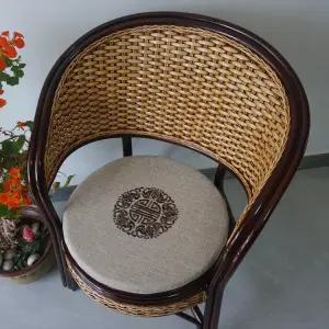 올원픽 전통방석 원형 다다미 명상 좌식 사각 자수