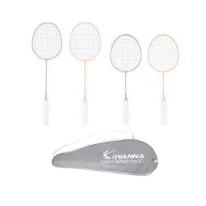 배드민턴라켓 성인과 어린이용 라켓이 2개씩 들어있는 배드민턴세트