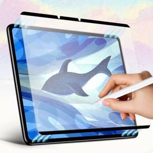 삼성 갤럭시 탭 S10 울트라 페인팅 용  화면 보호 필름  무광택 쓰기