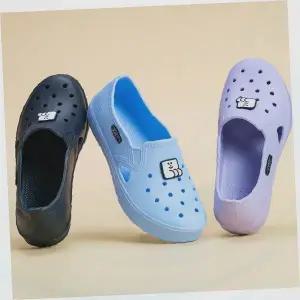 통풍 구멍 실내화 학교 병원 초등학생 신발 다양한 색상