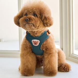 소형 개 가죽 끈 중형 하네스 테디 끈