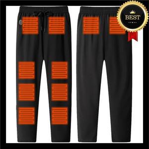 10개의 발열 구역 전동 바지 USB 야외 겨울 스포츠 보온 바이크 남녀 공용