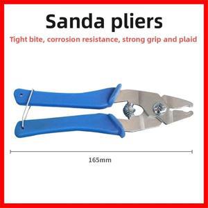 스테인리스 스냅 플라이어, 울타리 고정 장식용 케이지 클램프, 호그 링 가금류 설치 도구, M 네일