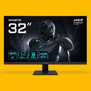 GIGABYTE 게이밍 GS32QA 180 HDR 32인치 QHD 144Hz 리얼 180Hz 모니터