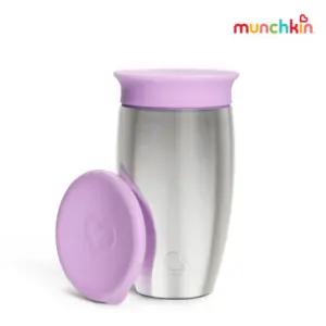 스엔코샵 아이 물 컵 유아식기 텀블러 대용량컵 퍼플 BNS