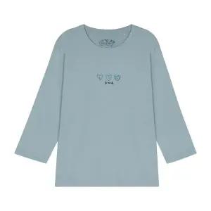 [롯데백화점]뱅뱅 여성 라운드 프린트 7부 면 티셔츠 (NTM255)