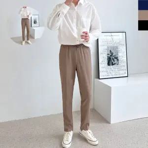 남자밴딩슬랙스 SHM 012 정장 남자 슬렉스 팬츠