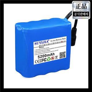 [호환] 14.8V/14.4V 5.2AH 18650 리튬 배터리 팩 4S2P 블루투스 스피커 및 야간 낚시 조명용 내장 BMS