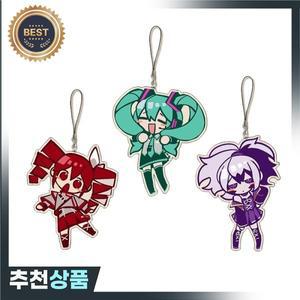 하츠네 미쿠 키 체인 애니메이션 Kasane Teto 프로젝트 디바 휴대 전화 스트랩 만화 주변 배낭 펜던트 장식