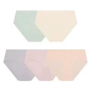 [수아팜] 주니어 여아 솜사탕 모달 팬티 5매