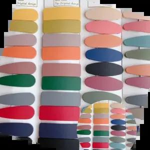 집게머리핀 똑딱이핀 파스텔톤 컬러 헤어핀 여성 액세서리 세트