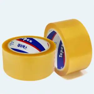 회사 오래쓰는 굵은 투명 박스테이프10P 상자포장 가정용 학교