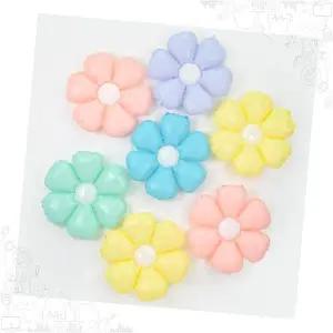꽃 모양 은박 풍선 중형 사이즈 마카롱 파스텔 컬러 믹스 파티 생일 행사 장식