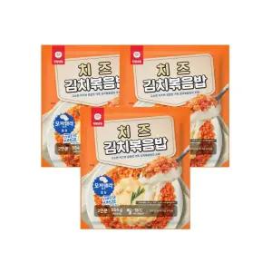 천일식품 냉동 치즈김치볶음밥 554g 3봉 (6인분)_ [소비기한 4월 3일까지]