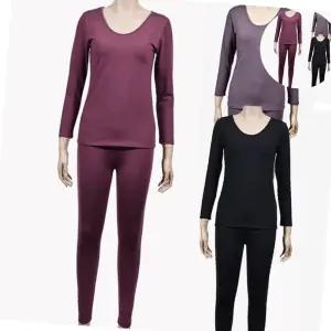 (보신각)여성 내의 세트 부드러운 기모 상하