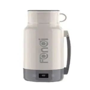 온도조절 텀블러 퍼플 가열식 휴대용 보온병